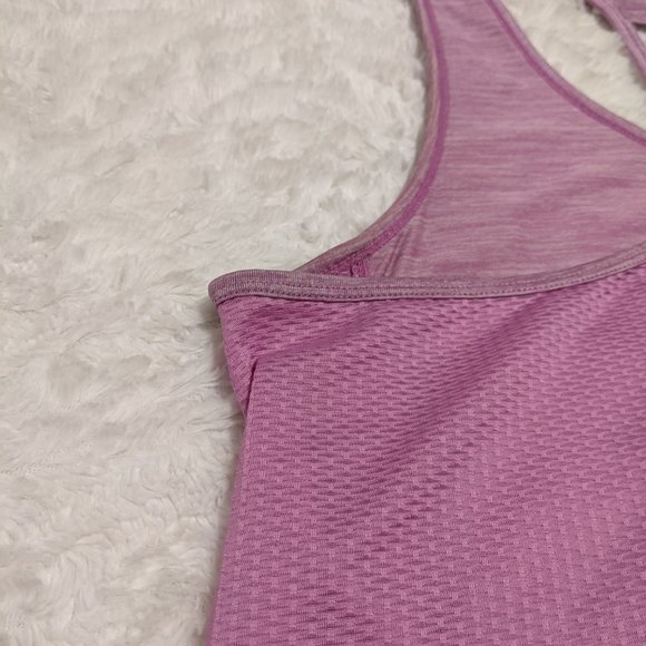 ❤️ Reebok Medium Pink Racerback Strappy Tank - Picture 7 of 10